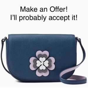 Kate Spade Navy Blue Crossbody Bag